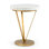 Trifold Marble End Table
