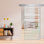 Frameless Glass Sliding Barn Door with Frosted Modern Design + Hardware Kit (Semi-Private)