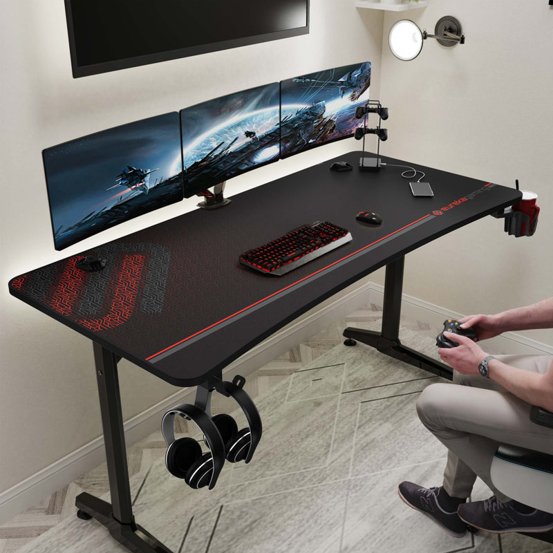 Synthetic Laminate Steel Computer Desk