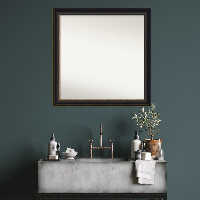 Miroir mural Tavalas, Rectangle, 26,5 po x 42,5 po