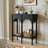 31" Solid Wood Entryway Console Table-230710906