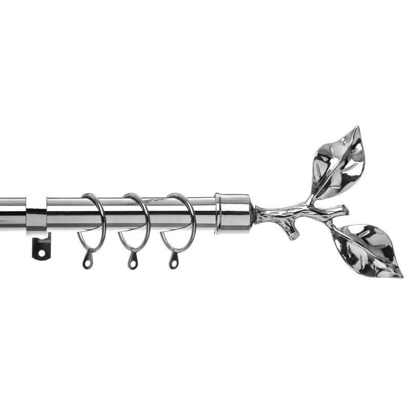 Claysville Adjustable Single Pole, 11cm H x 120cm W x 11cm D