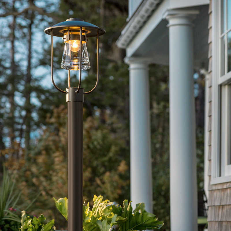 Erlenmeyer Outdoor 1 - Light Lantern Head, Coastal Natural Iron