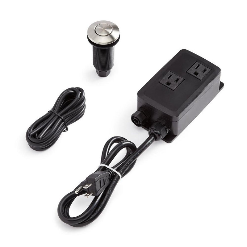Air Switch Button for Garbage Disposal