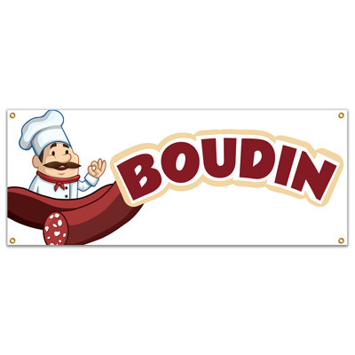 Vinyle 13 oz avec œillets Boudin