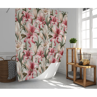 Gugash Floral Shower Curtain