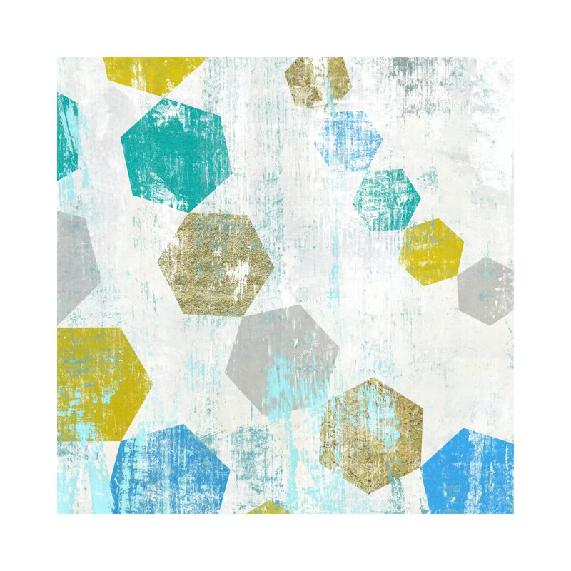 Hexagon III by Edward Selkirk - Wrapped Canvas Print, 66.04 cm H x 66.04 cm W x 3.175 cm D