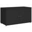 Garden Storage Cabinet 110X55x60.5 Cm Poly Rattan-2141696299