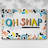 90s Phrases Oh Snap II-Gallery Wrapped Canvas