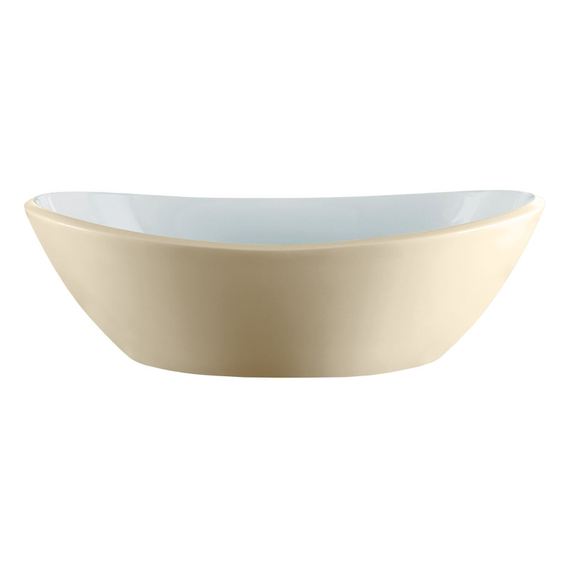 Amalfi 21.62'' L Bathroom Sink, Matte White, Mint Turquoise - Matte