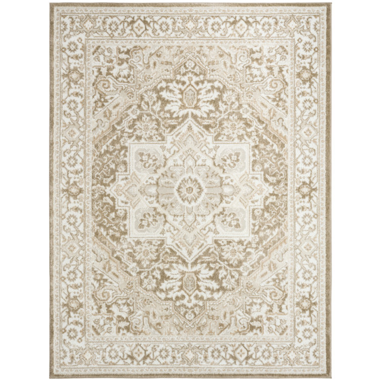 Lafever Taupe Ivory Vintage Indoor Rug