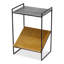 Noemi Cast Aluminum Magazine End Table