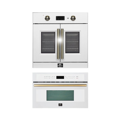FORNO 2-Piece White Kitchen Bundle