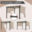 Joyside 10 Ft. W x 10 Ft. D Metal Pergola with Canopy