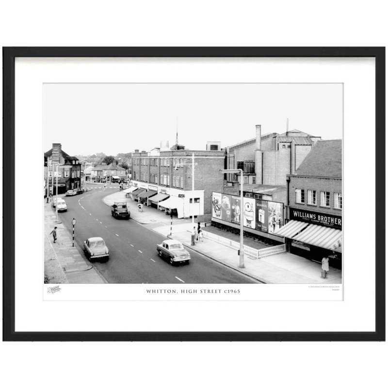 Whitton, High Street C1965 by Francis Frith - Single Picture Frame Print, 45cm H x 60cm W x 2.3cm D