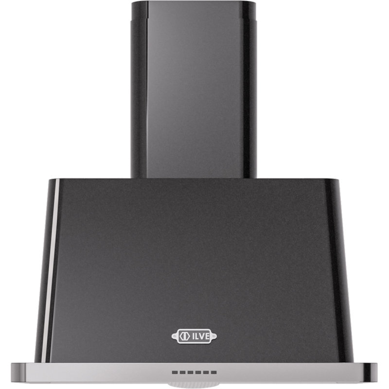 Hotte murale ILVE Majestic II Series 30 pouces avec 600 PCM, Lustre noir
