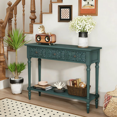 Console américaine de style champêtre rétro