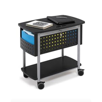 Mobile File Cart with Work Surface