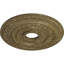 Médaillon de plafond Endurathane Katheryn, DO 18 1/8 po x P 1 1/4 po, finition cuivre Flash peint à la main-28576272