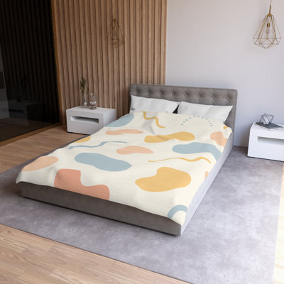 Microfiber Duvet Cover Boho Style, Design 88