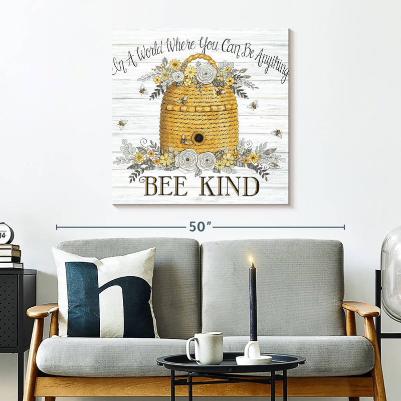 Bee Kind Bee Hive, 30" H x 30" W
