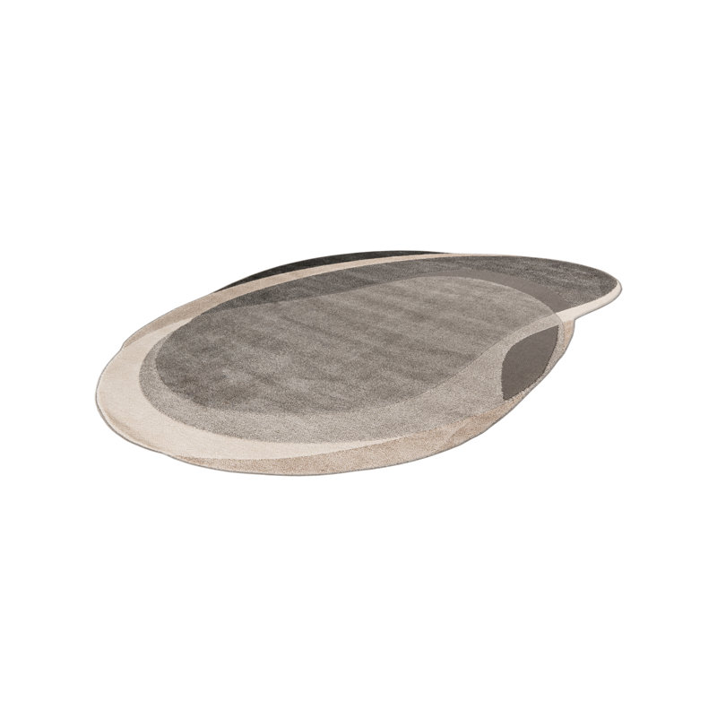 Frisco 160 cm x 230 cm Dhurrie, Grey/Brown/Blue