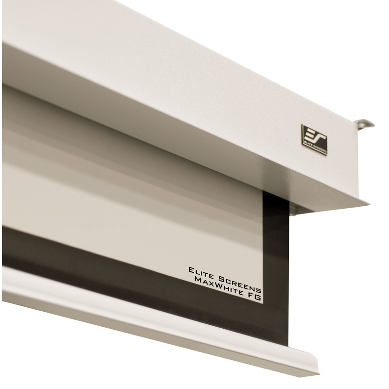 Evanesce B Series Electric in-Ceiling Recessed Projector Screen, 45" H x 79.9" W