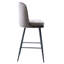 Henline Upholstered Counter Stool with Metal Frame-1011109533