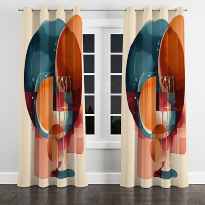 Andon Modern Grommet Curtain Velvet Room Darkening 1 Panel