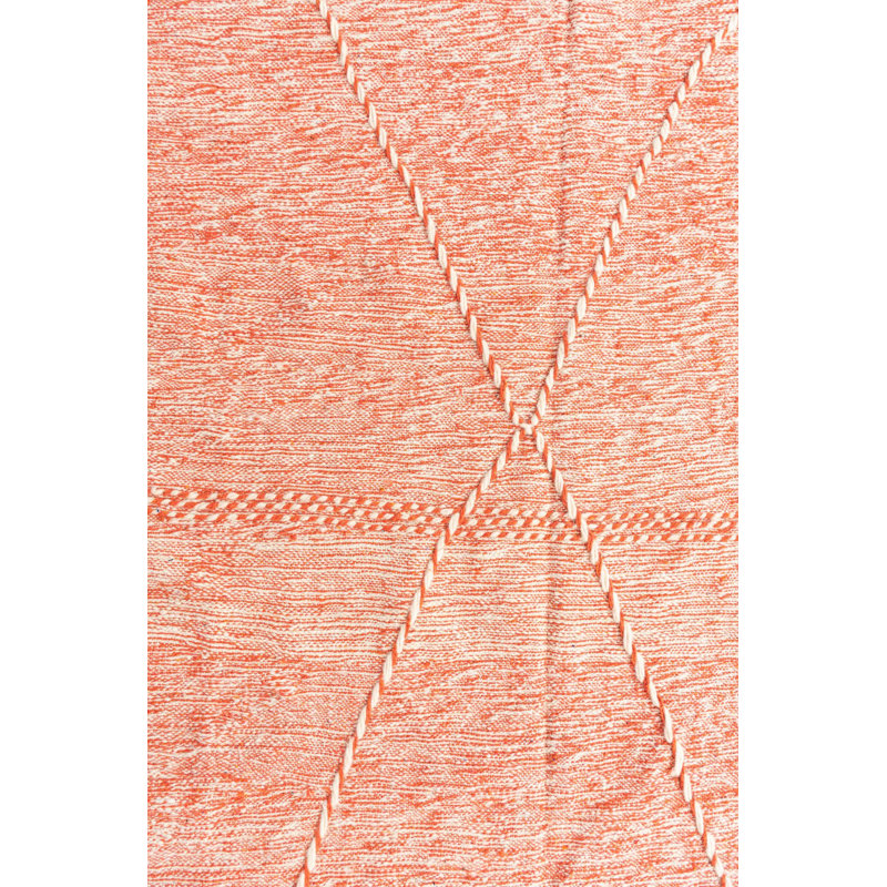 Tapis orange Parra