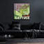  'Farm Fresh 1' by Fiona Stokes-Gilbert Acrylic Glass Wall Art, 36" x 36"