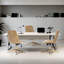 Chaise de bureau en cuir à hauteur ajustable 23 po avec dossier matelassé Mariello-103555097-103555095