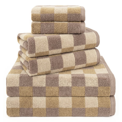 Luxury Extra Soft 100% Cotton 6 Piece Bath Towel Set
