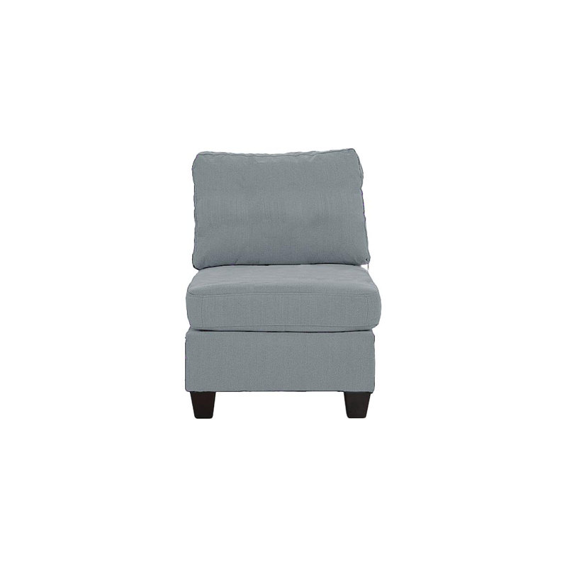 Chaise sans accoudoirs Living, Gris