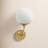 Sajah Steel Armed Sconce-845568436