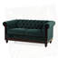 Canapé en velours Chesterfield 59,44 po-695270218