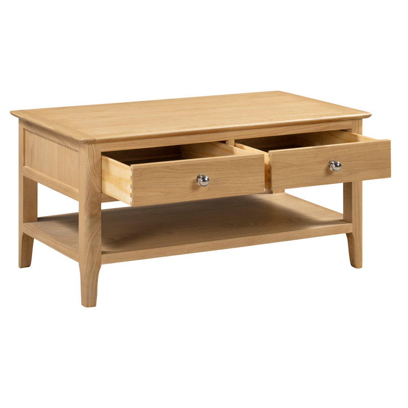 Mapleview Four Leg Coffee Table with Storage