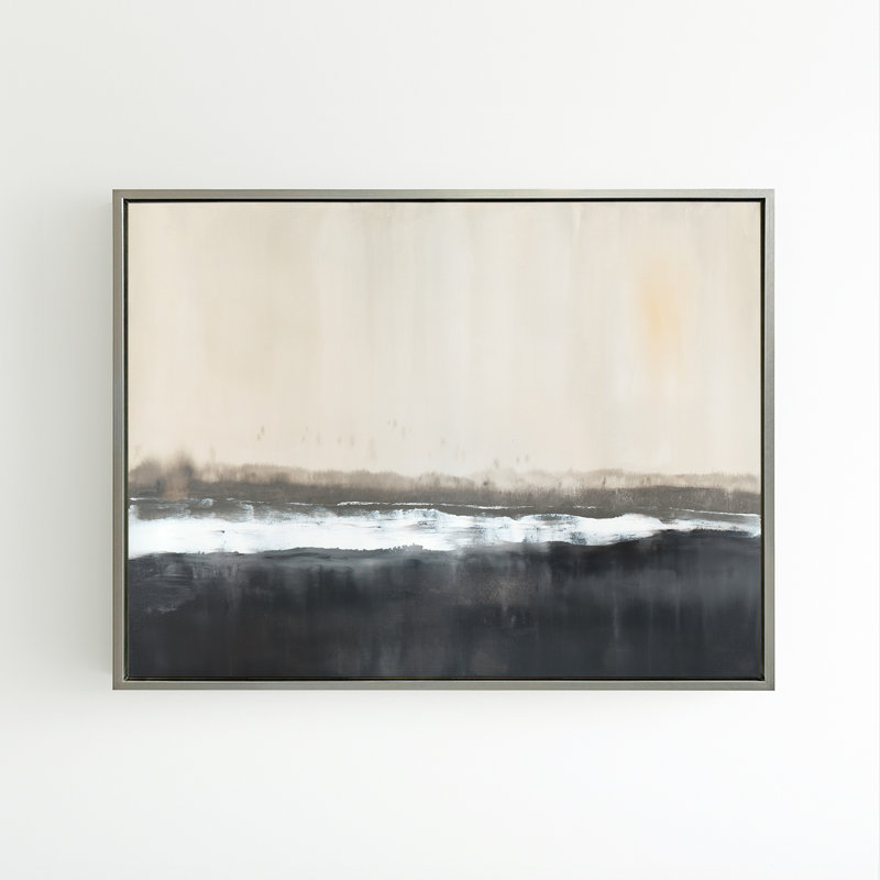 The Crossing Print by Carol Benson-Cobb, 37.5" H x 49.5" W, Silver