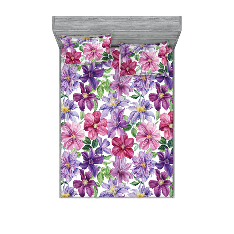 Drap-housse et taies décoratives 3 pièces Ambesonne