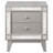  Larissa 2-drawer Nightstand Metallic Mercury