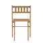 Chaises de bistro de patio pliantes en bois d'acacia intérieur / extérieur Enerson