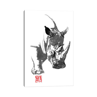 Rhino by Péchane - Painting on Canvas