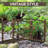 3.3Ft Metal Garden Bridge - Features For A Terrific Garden, Brown Decorative Rails Secure