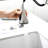 3 Hole Bridge Kitchen Faucet With Pull Down Sprayer,2 Handle Faucet For Kitchen Sinks Pull Out Sprayer Kitchen Sink Faucet