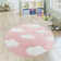 Aleisha Shaggy Pink Rug