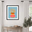 «Pots Florals Boho No. 2» par Sannel Larson, reproduction d'art encadrée sur bois