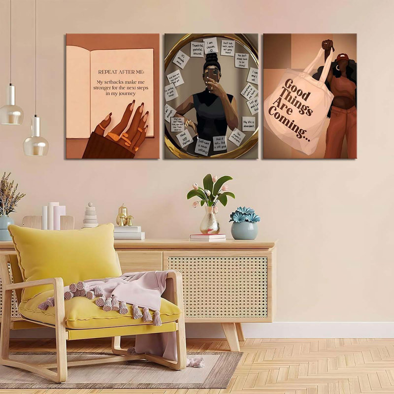 3 Piece Wrapped Canvas Print