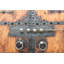 Massive Vintage Chinese Stained Wood Bi-Fold Patio Doors
