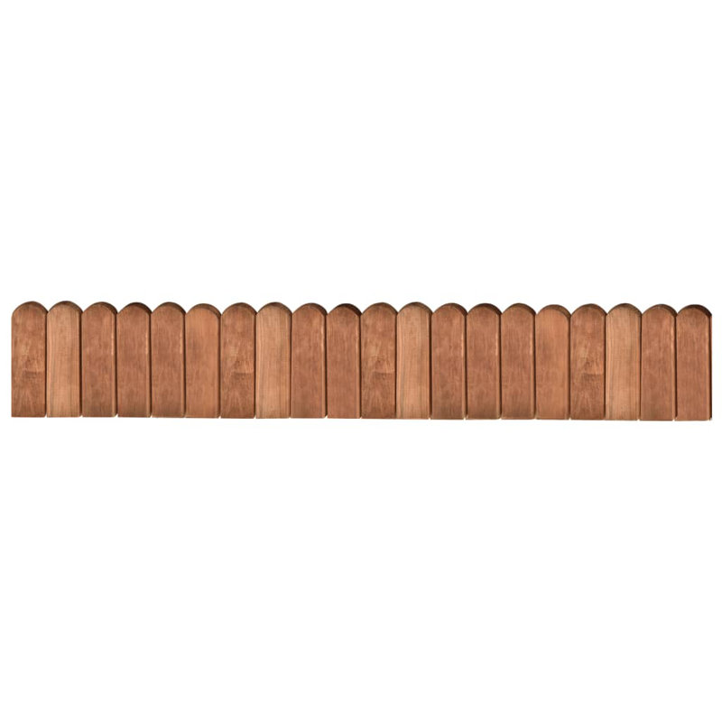 Jeffries Bamboo Lawn Edging, Brown
