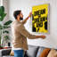 Dream and Dream Typography - Wrapped Canvas-1702404978-1702404979
